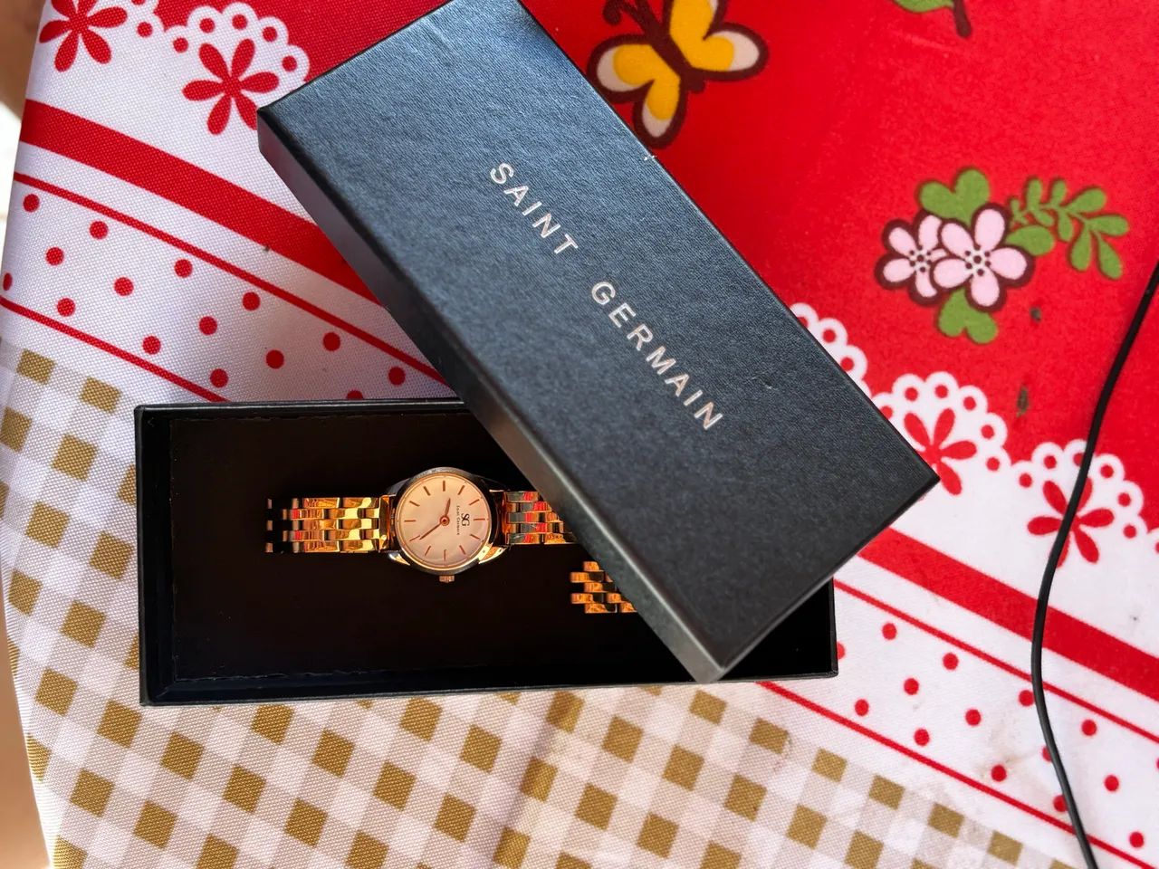 Kit relógio e pulseira Saint Germain original - Foto 4