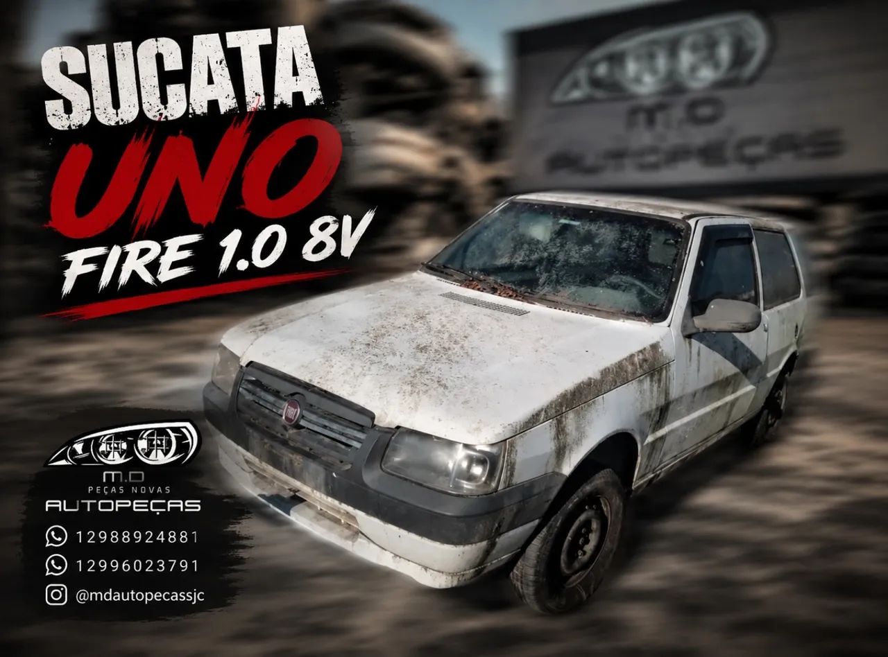 SUCATA UNO FIRE 1.0 8v 