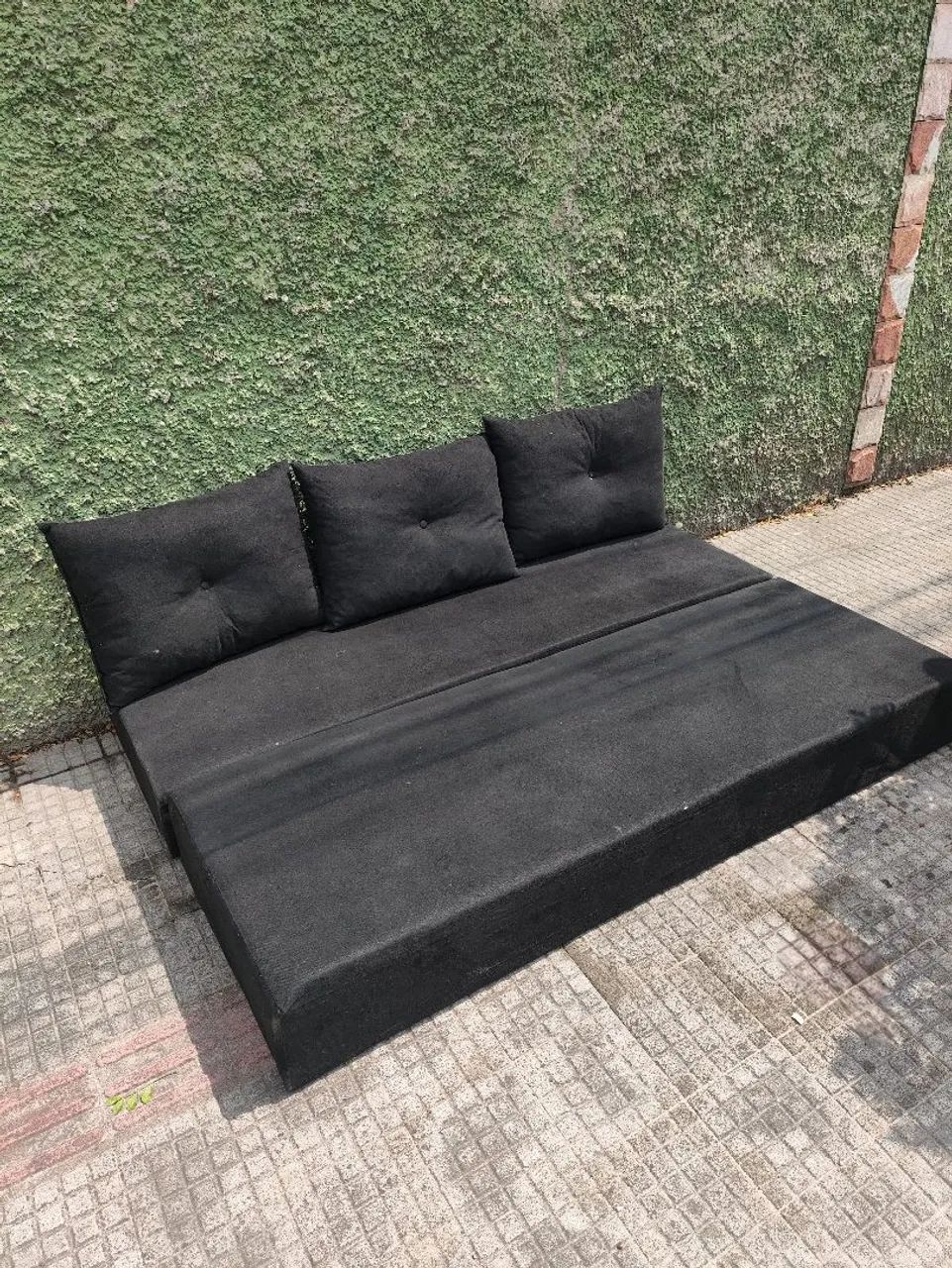 SOFÁ CAMA PRETO  - Foto 5