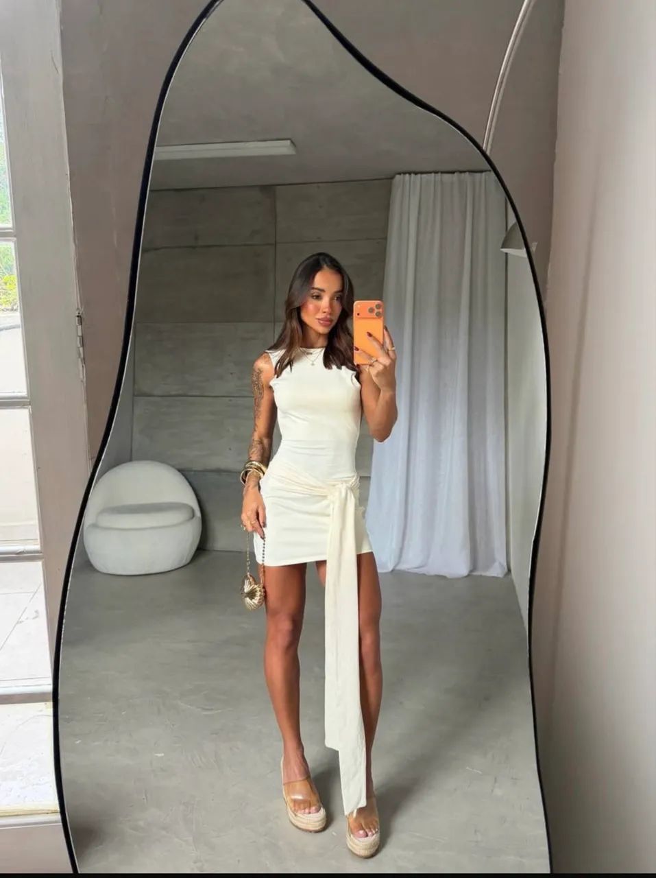 Vestido off white 