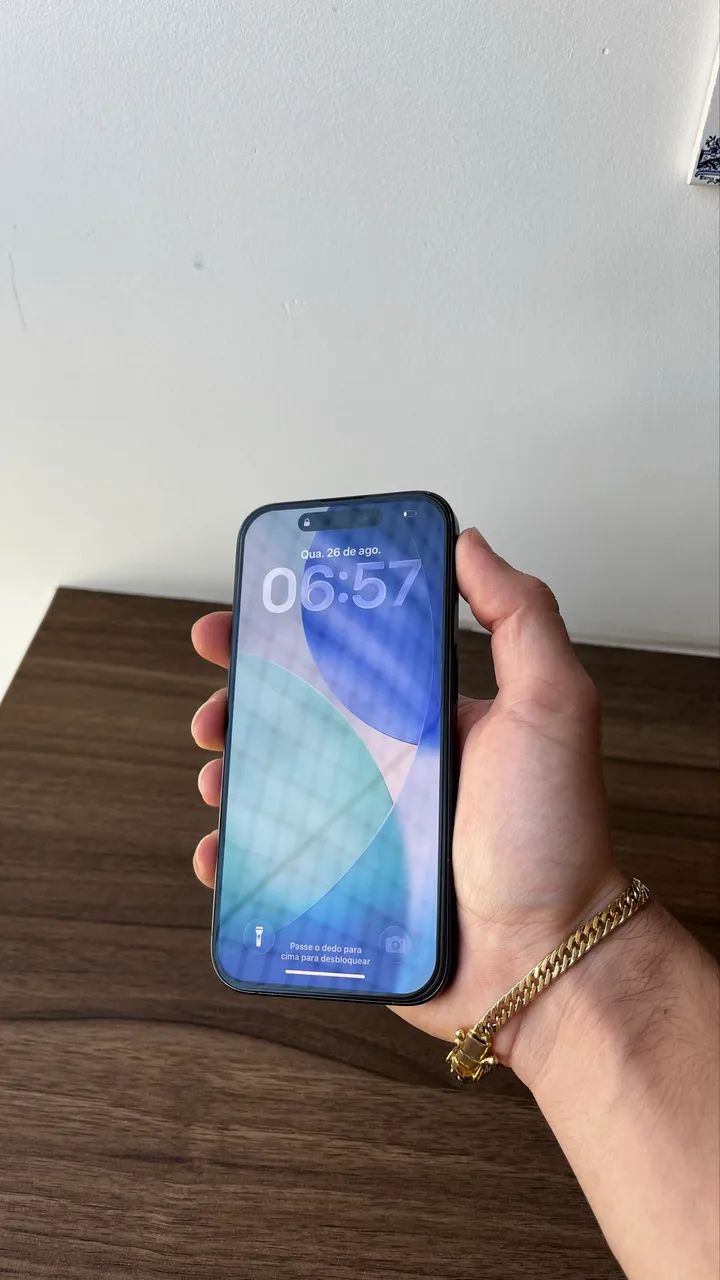 iPhone 15 Pro 255gb c/Nota fiscal Impecável - Foto 5