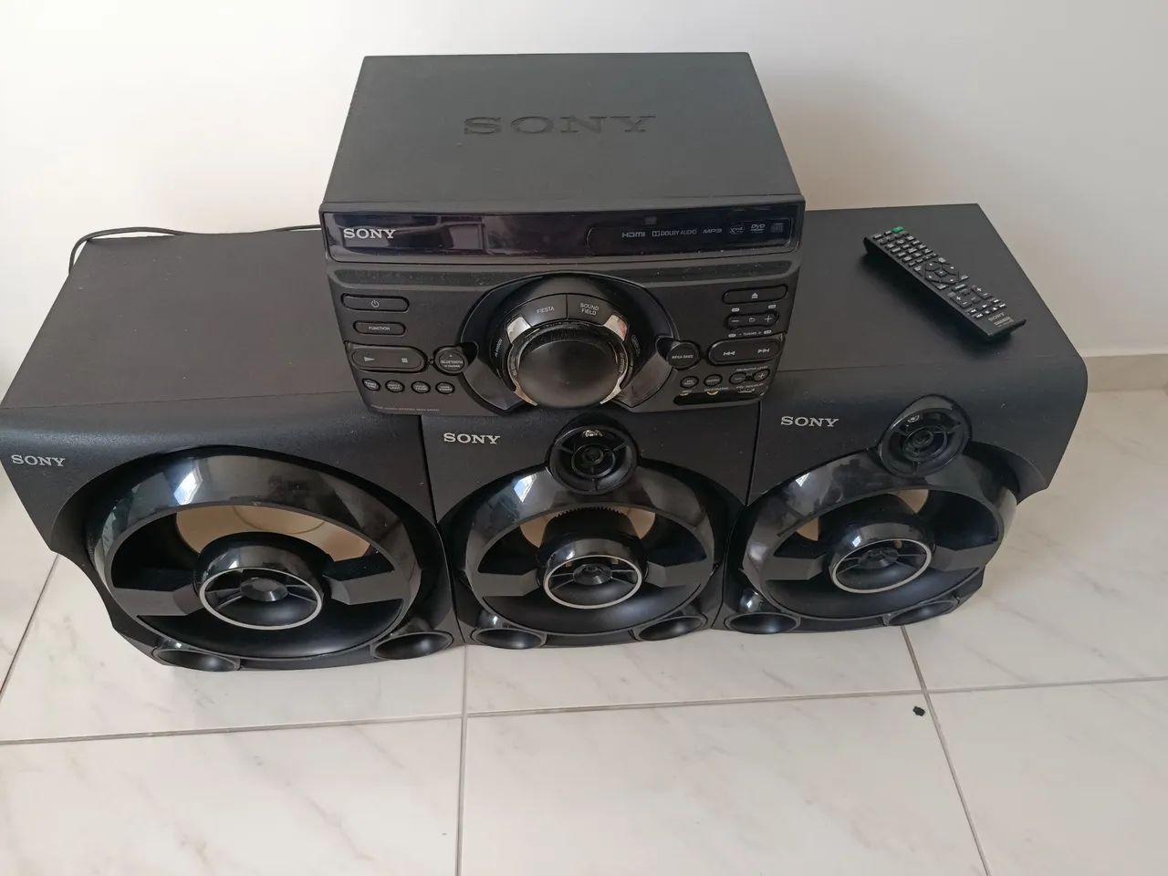 Vendo esse som da Sony novíssimo  - Foto 4