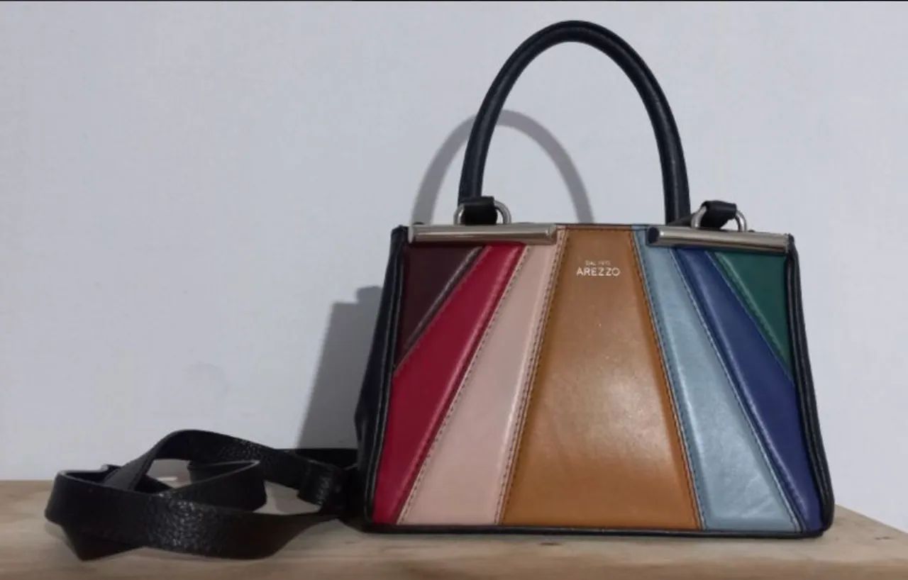 Bolsa Arezzo Tote Colorida