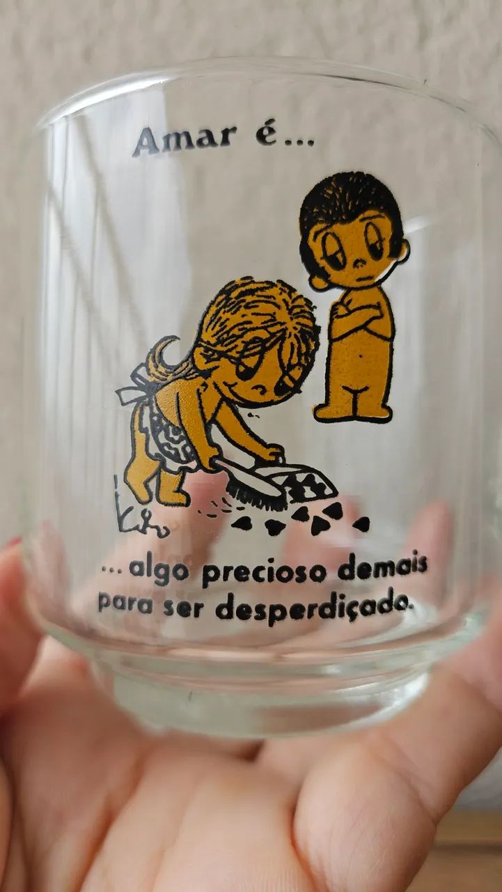 4 copos vintage da coleção amar é. .. - Foto 4