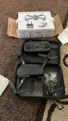 Drone E88 Pro HD Câmera Dupla  - Foto 2