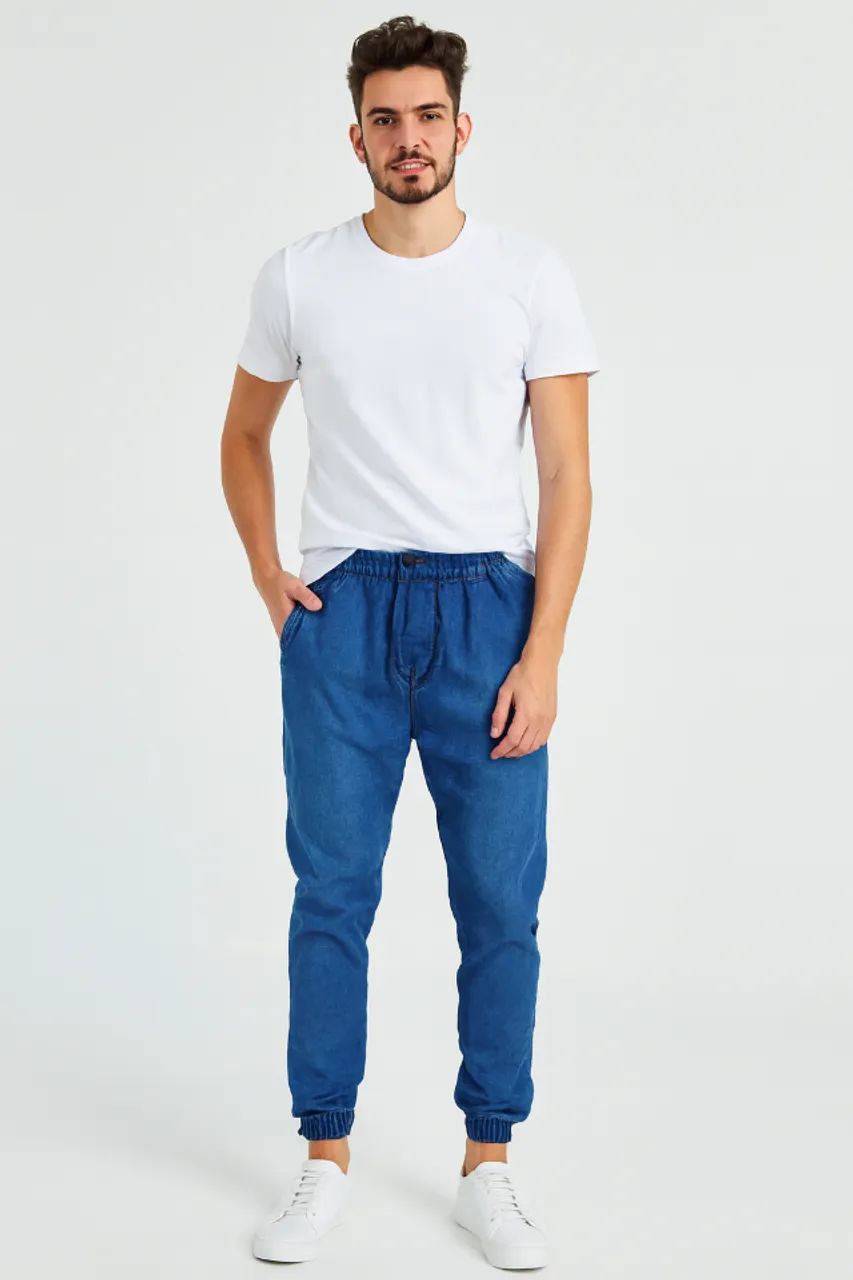 Kit De Calças Jogger Jeans - Foto 3