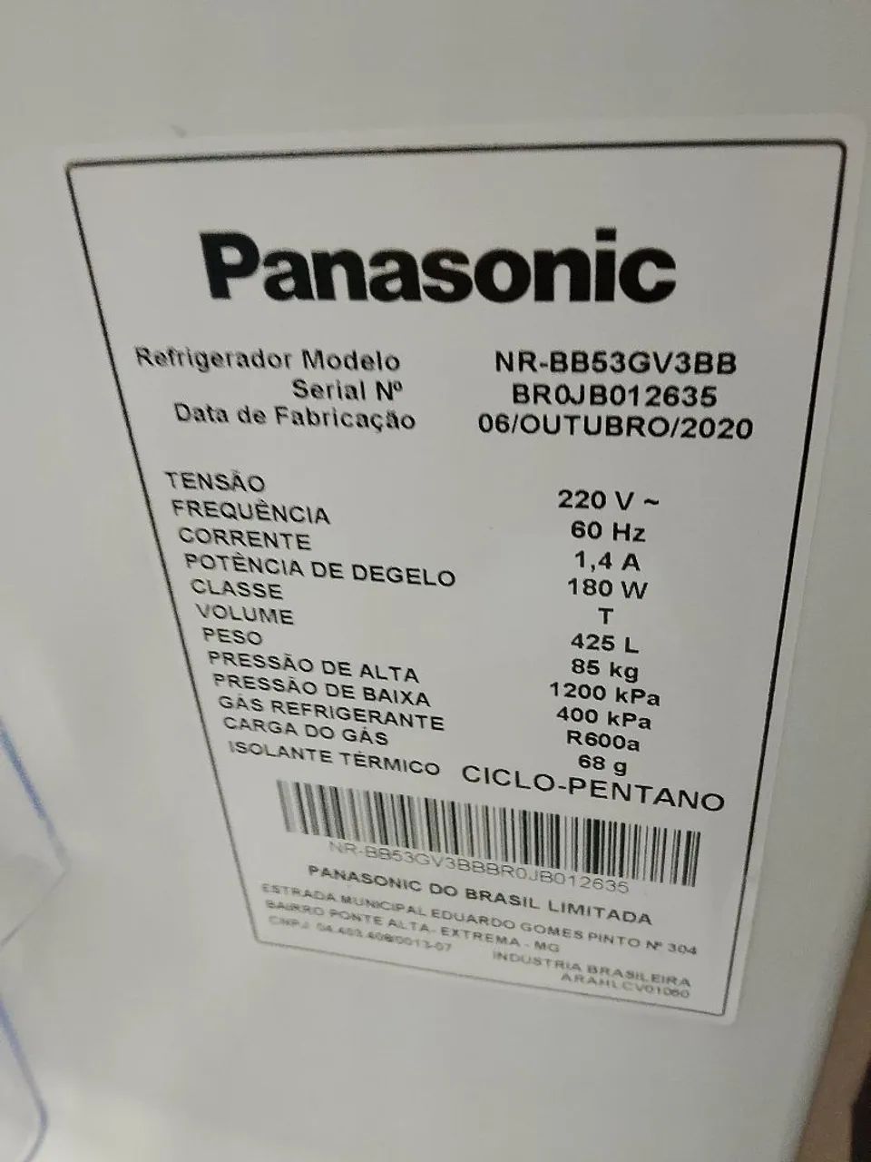 Geladeira Panasonic  - Foto 3