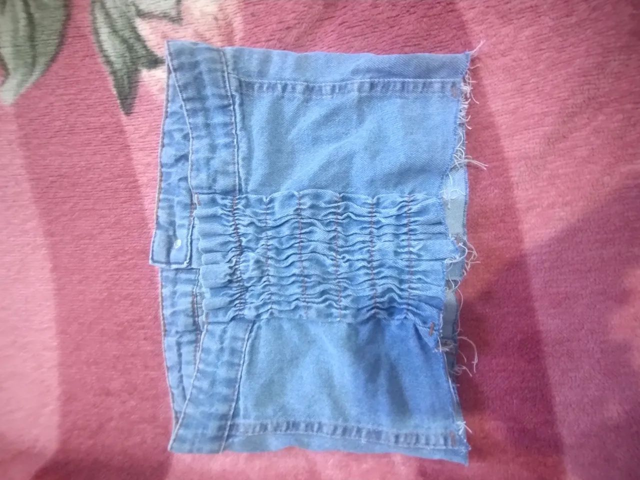 Cropped Jeans - tam: P/PP - Novo - Foto 2