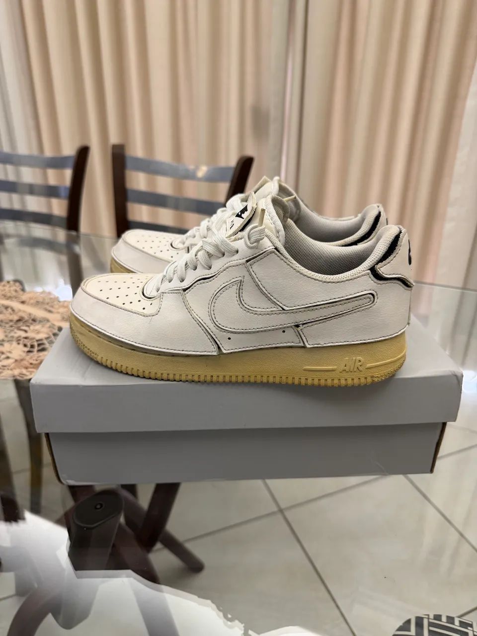 Nike Air Force 1/1 Cosmic Clay (velcro troca cor) TAM 39
