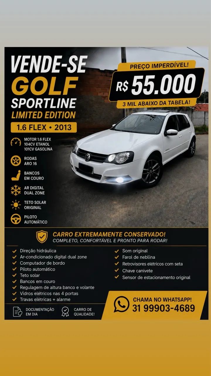 Golf 2013 completo