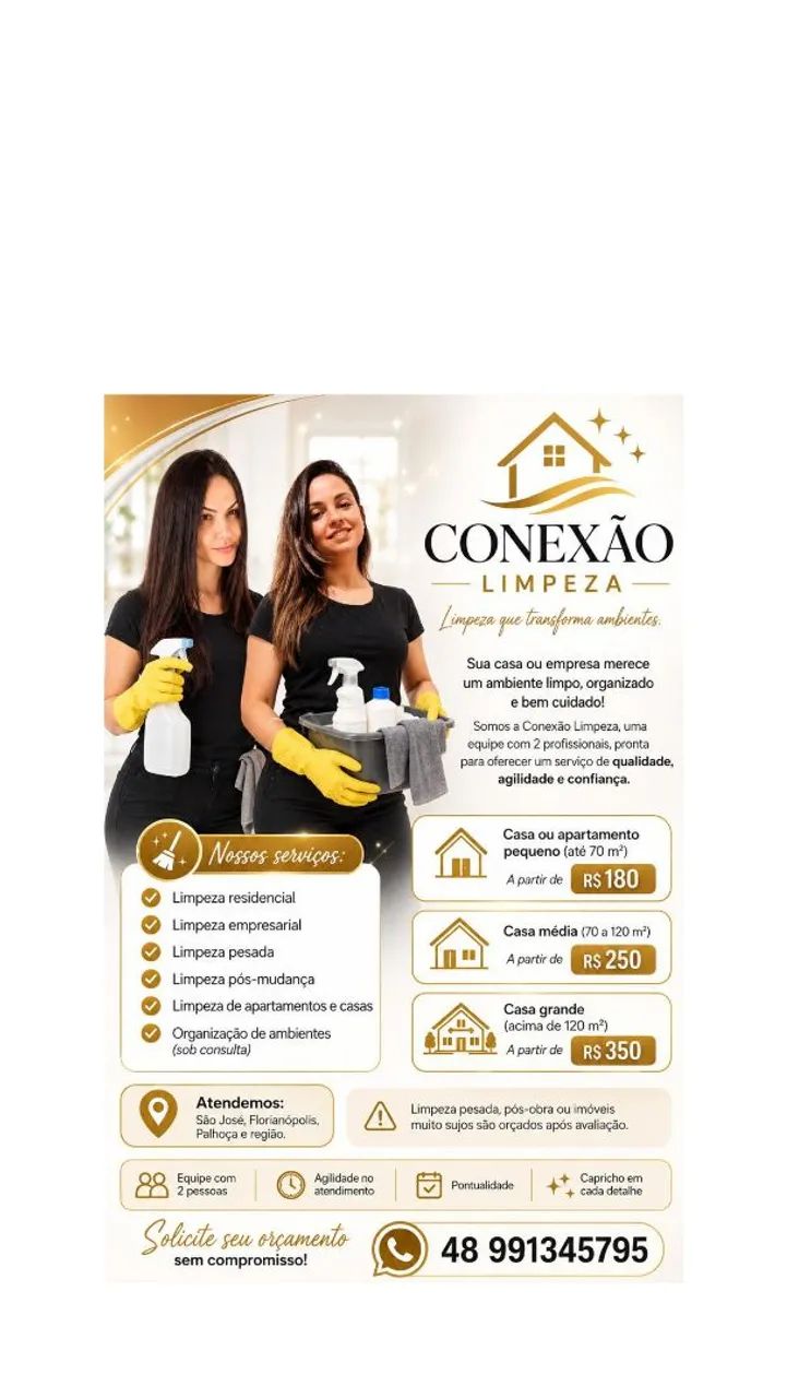Serviço de Faxina Express Detalhada