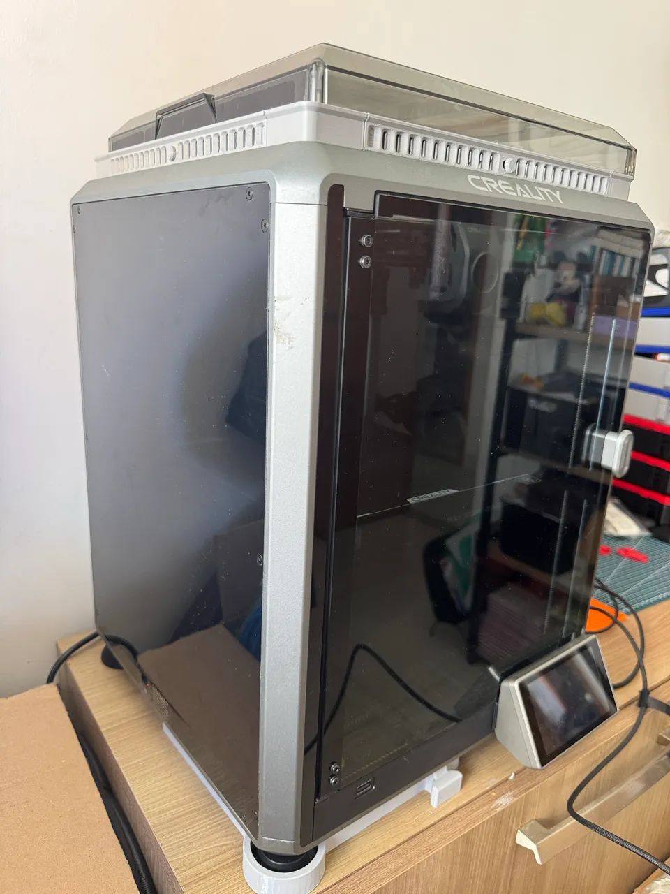 Impressora 3D Creality K1C 600mm/s Nivelamento Automático Bivolt - Foto 3