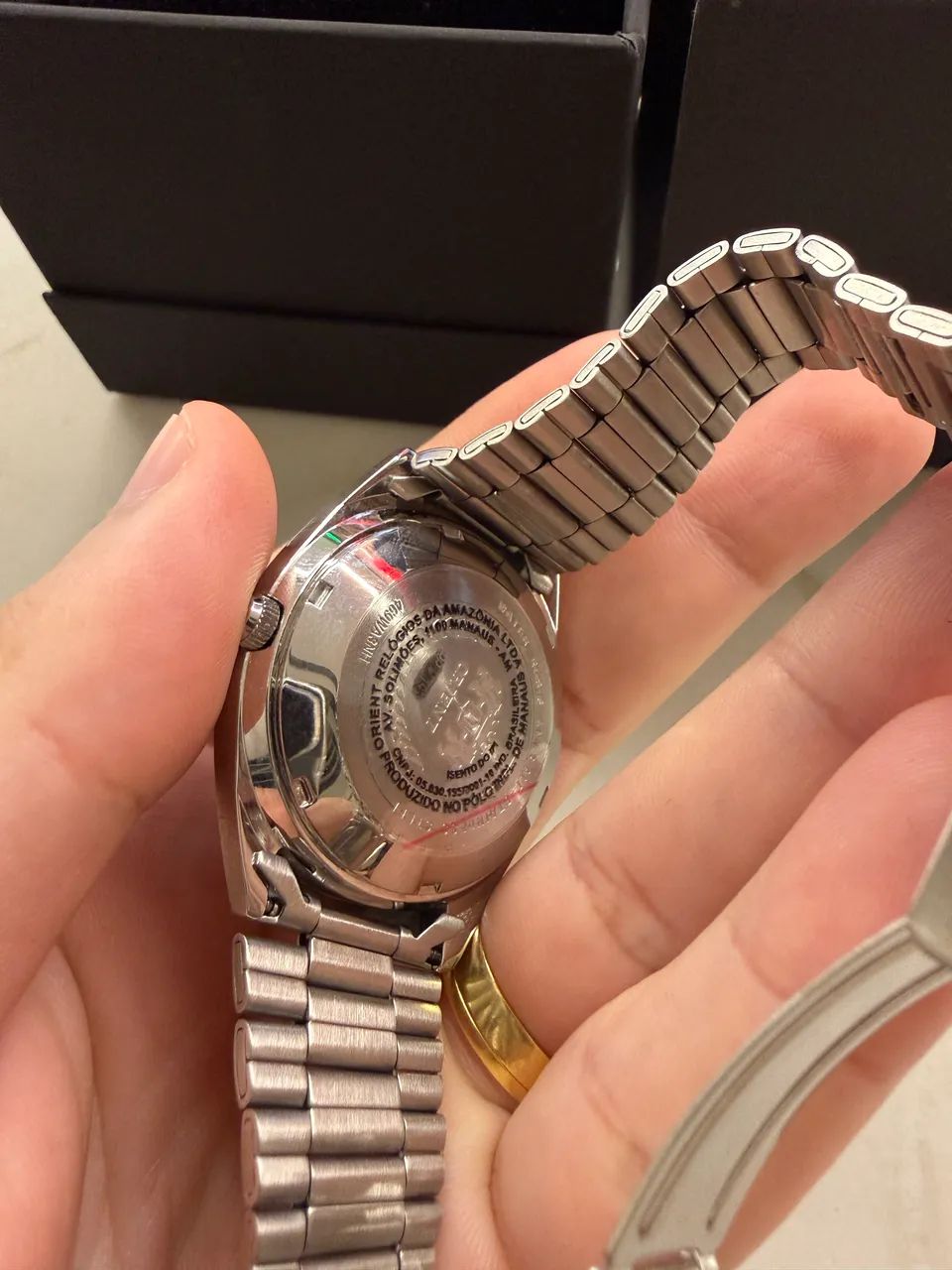 Orient 3 Estrelas ? Modelo 469WA3NH P1SX - Foto 2