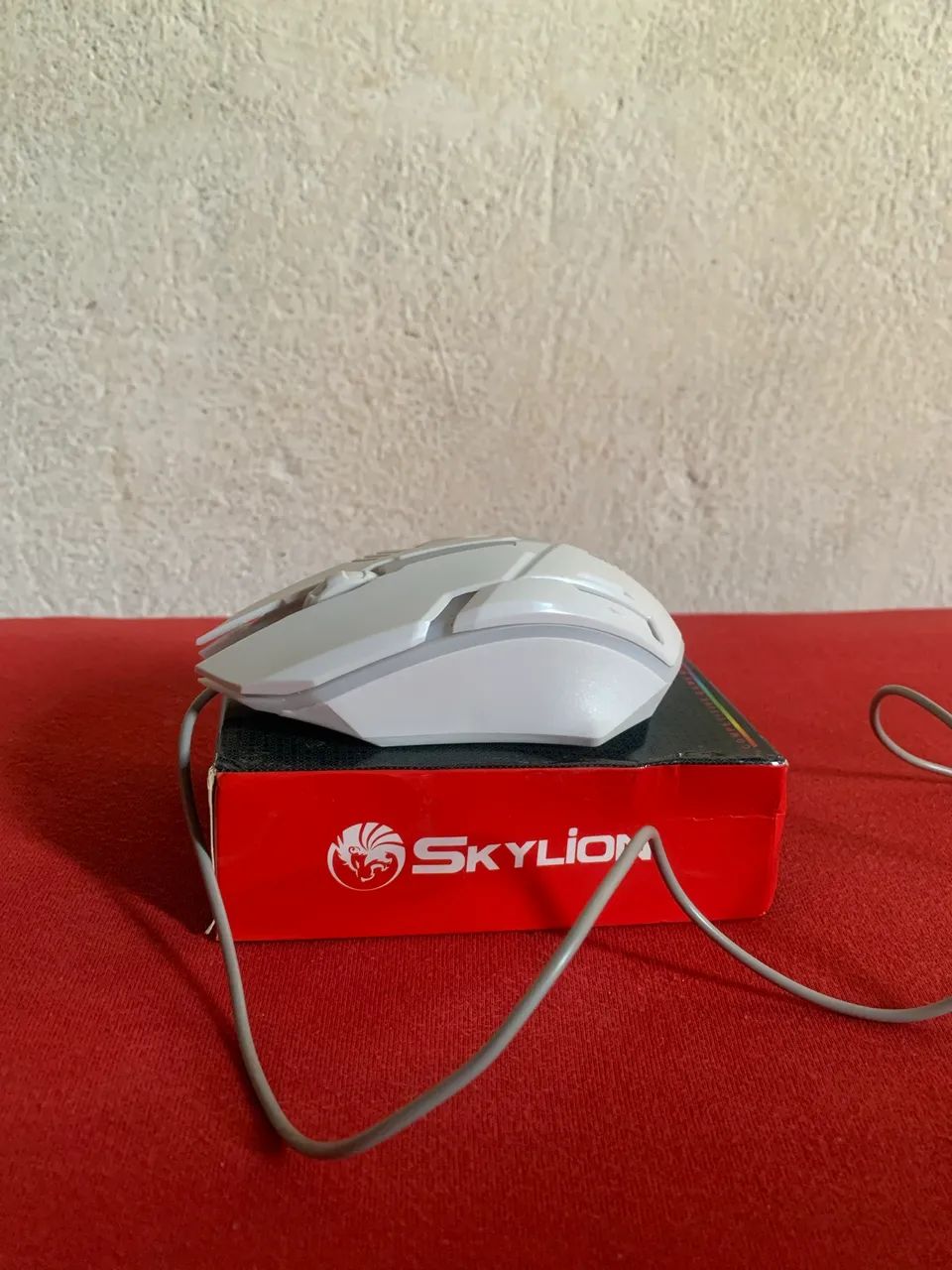 Mouse branco RGB - Foto 3