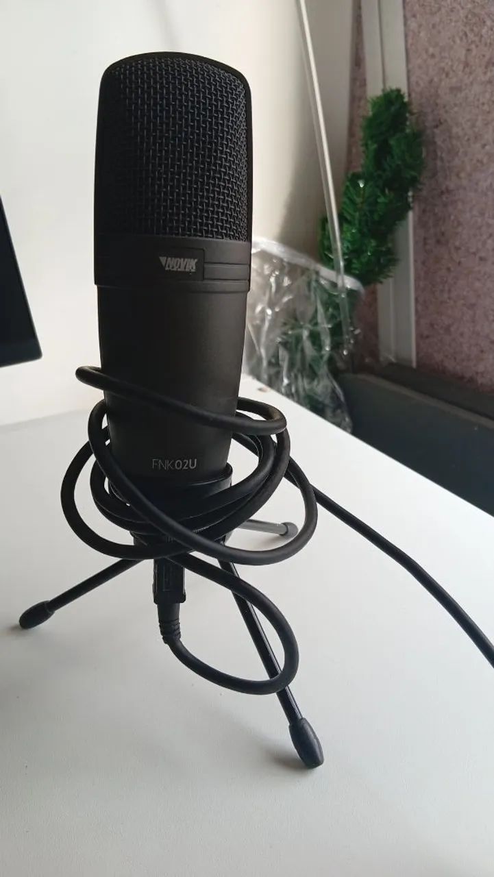 VENDO MICROFONE CONDESADOR USB PROFISSIONAL!