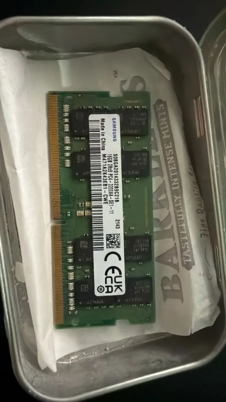 MEMÓRIA RAM 16GB DDR4 NOTEBOOK - Foto 2