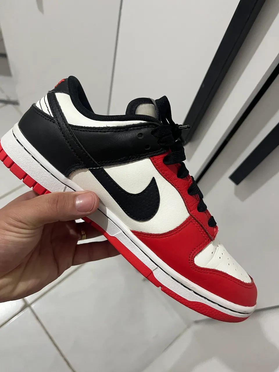 NBA X Nike Dunk Low Chicago Vermelho/Preto - Calçados - Aldeota