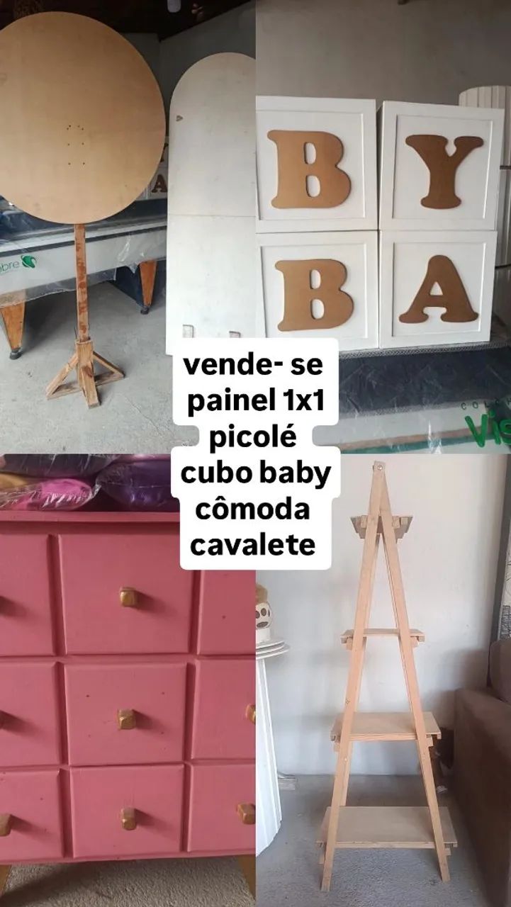 decoração pegue e monte 