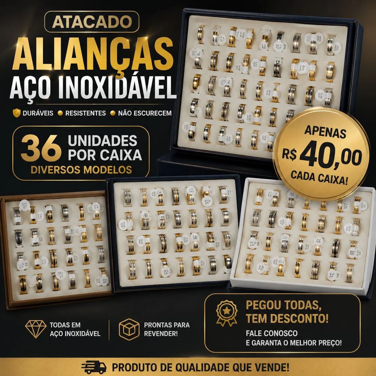 Aliança de namoro noivado e casamento  - Foto 3