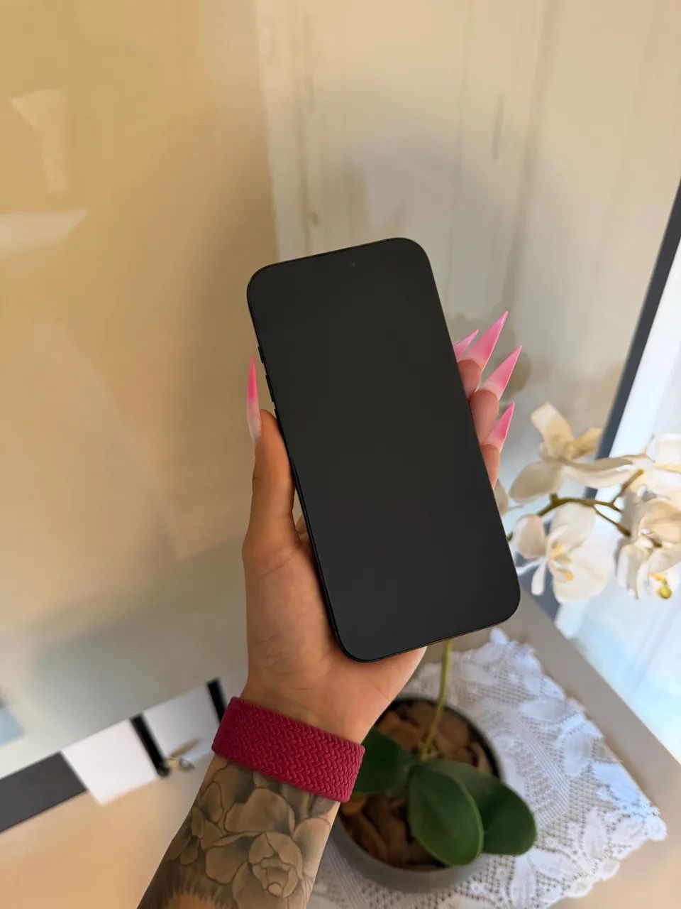 iPhone 15 Pro Max Titânio Preto - Foto 4