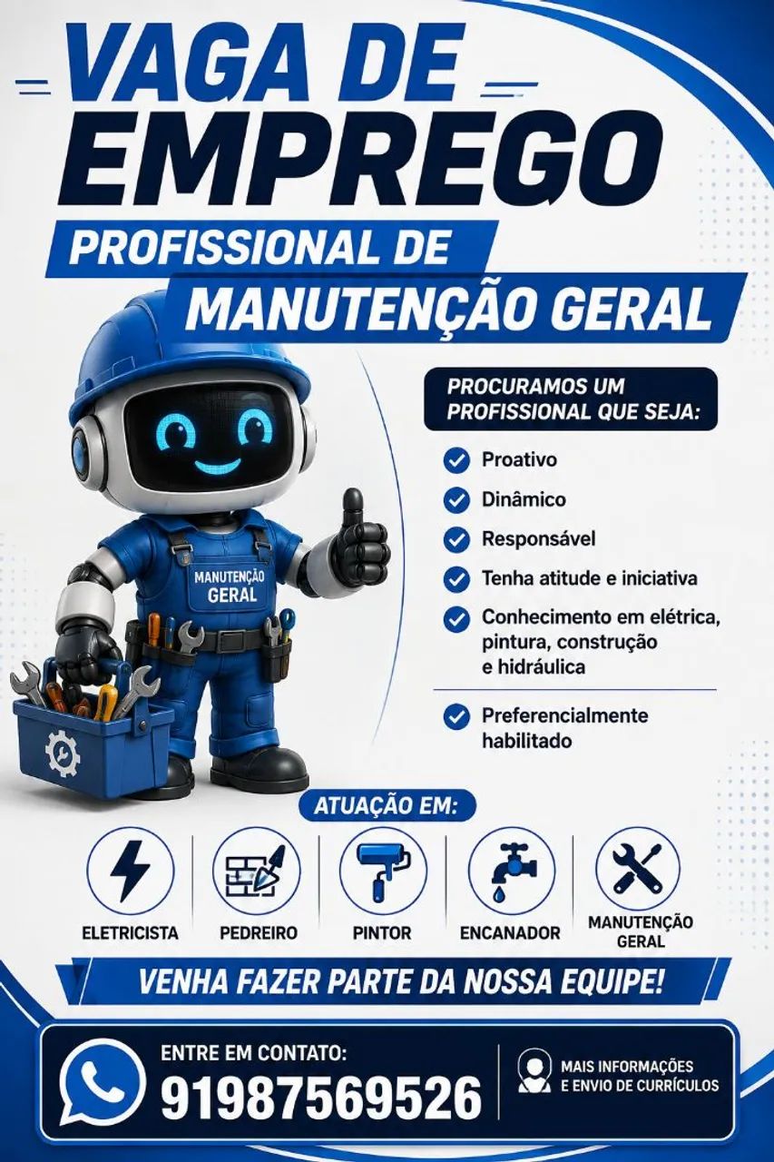 VAGA DE EMPREGO