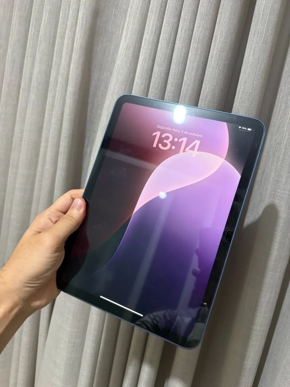 IPAD 11 (A16) AZUL 128GB - FAÇO OLX PAY - Foto 2