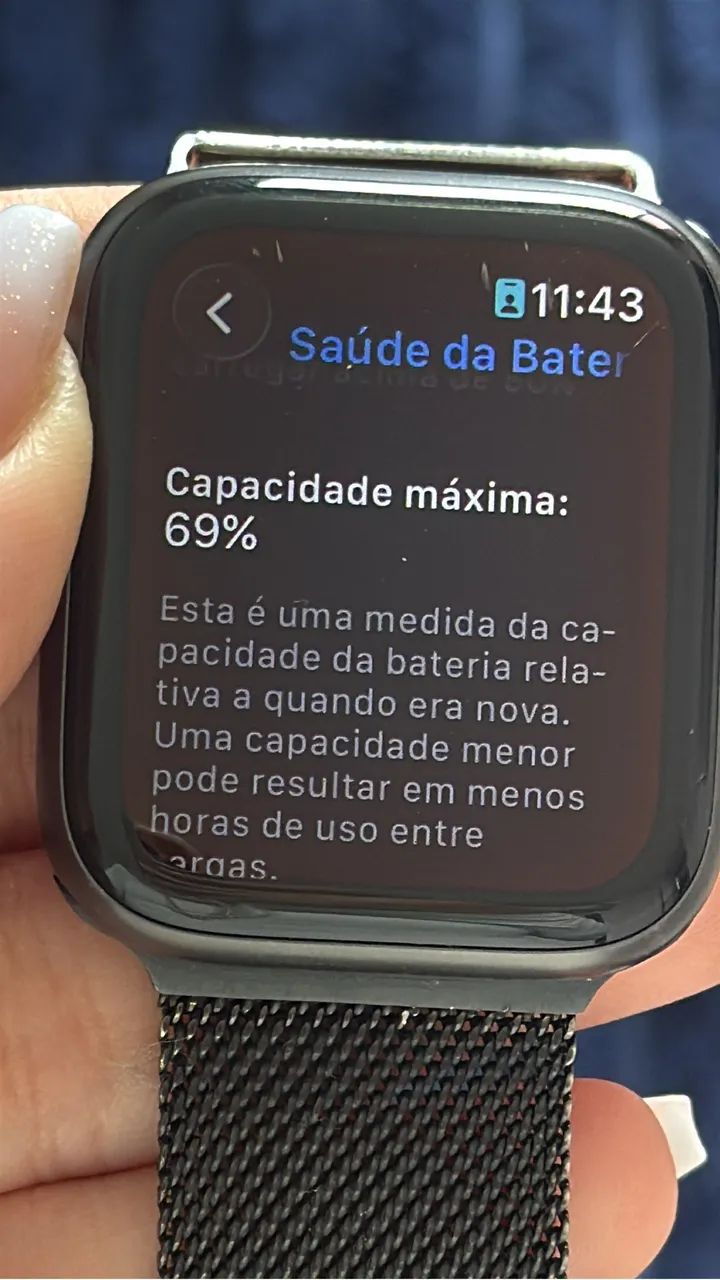 Apple Watch Series 6 44mm GPS e Celular - Foto 3