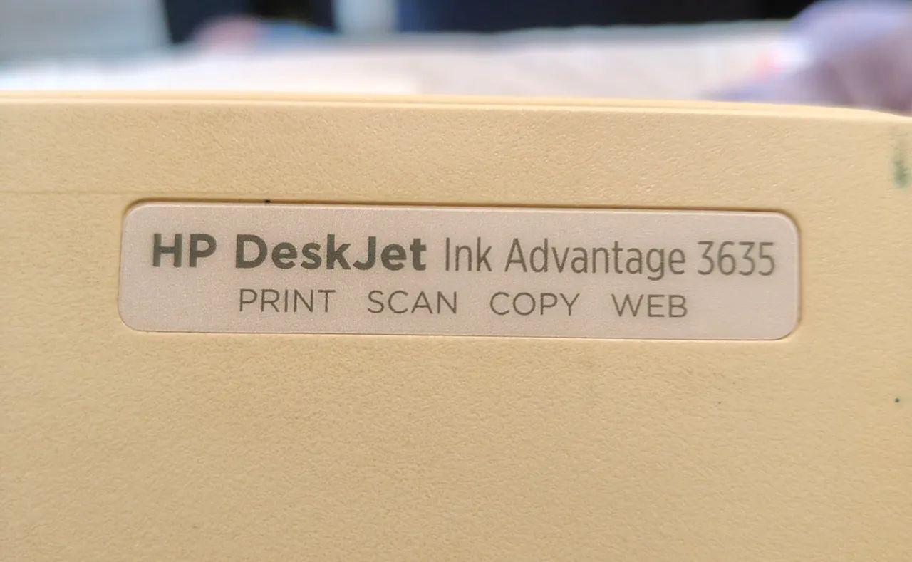 Impressora HP Deskjet Ink Advantage 3635
