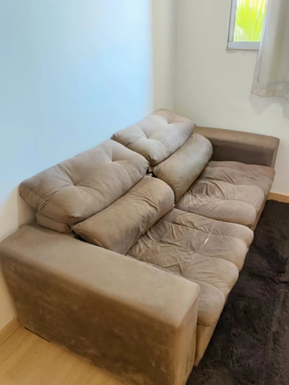 Vendo - Sofá 3 Lugares Retrátil E Reclinável Kappesberg - Usado - Foto 4