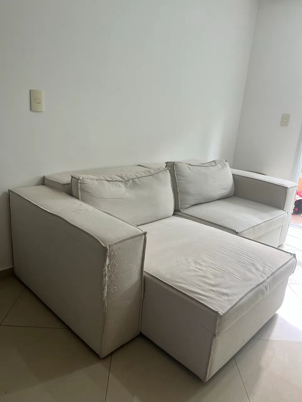 Sofá retrátil 220cm