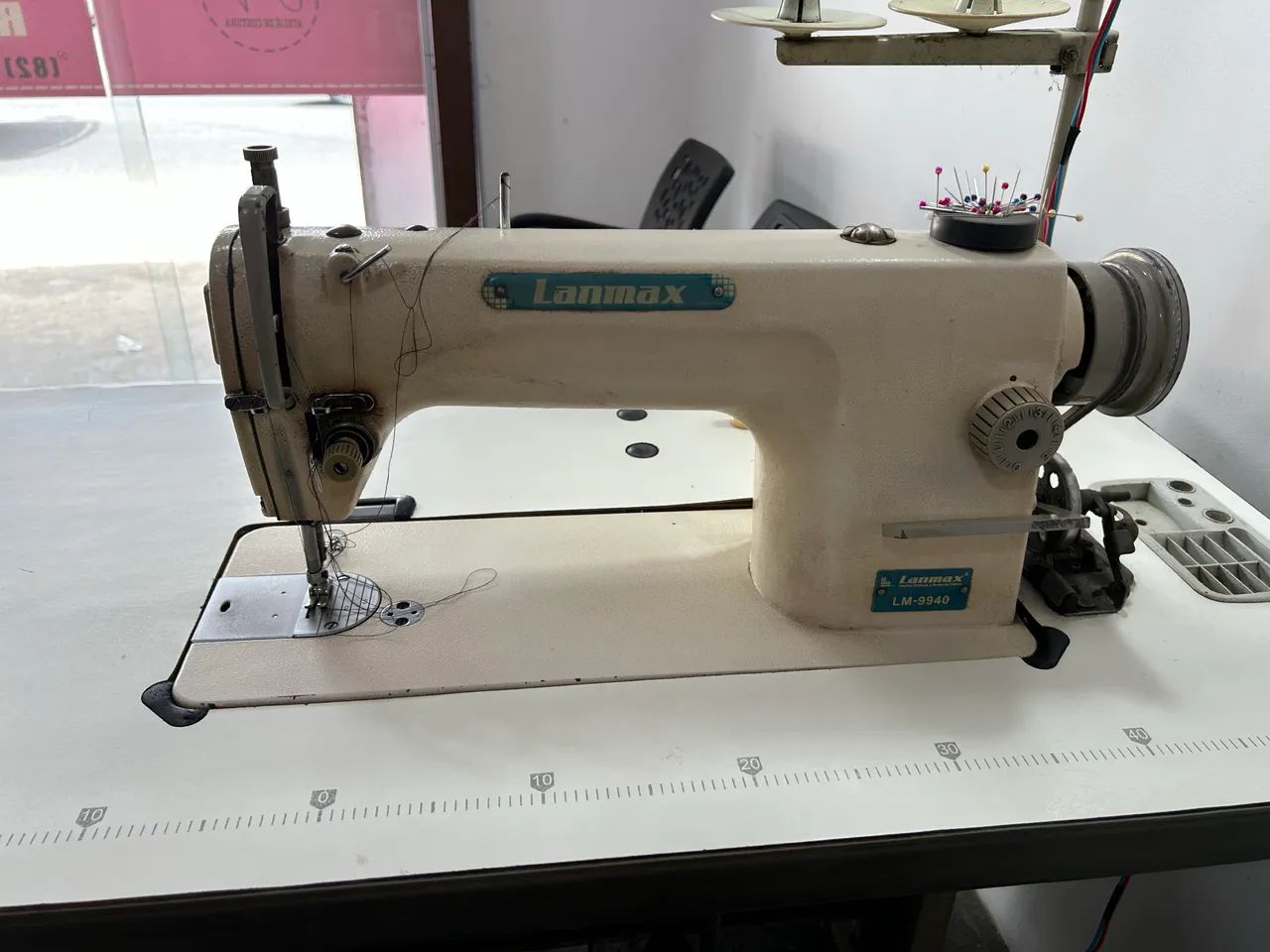 Máquina reta industrial 