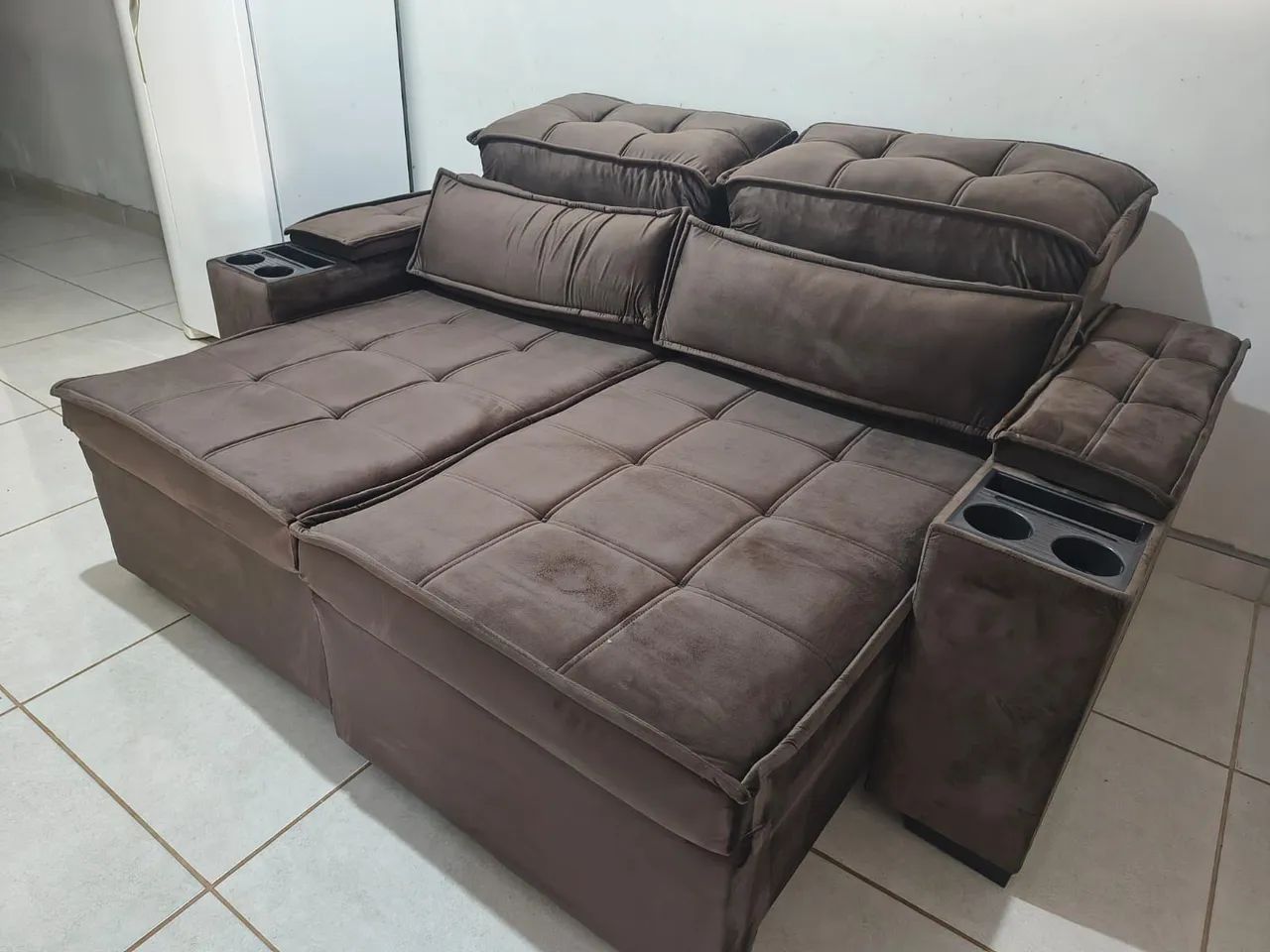 Sofás direto da fábrica entrega grátis sofa