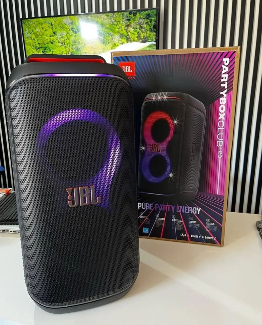 JBL partybox 120 lacrada com nota fiscal  - Foto 2