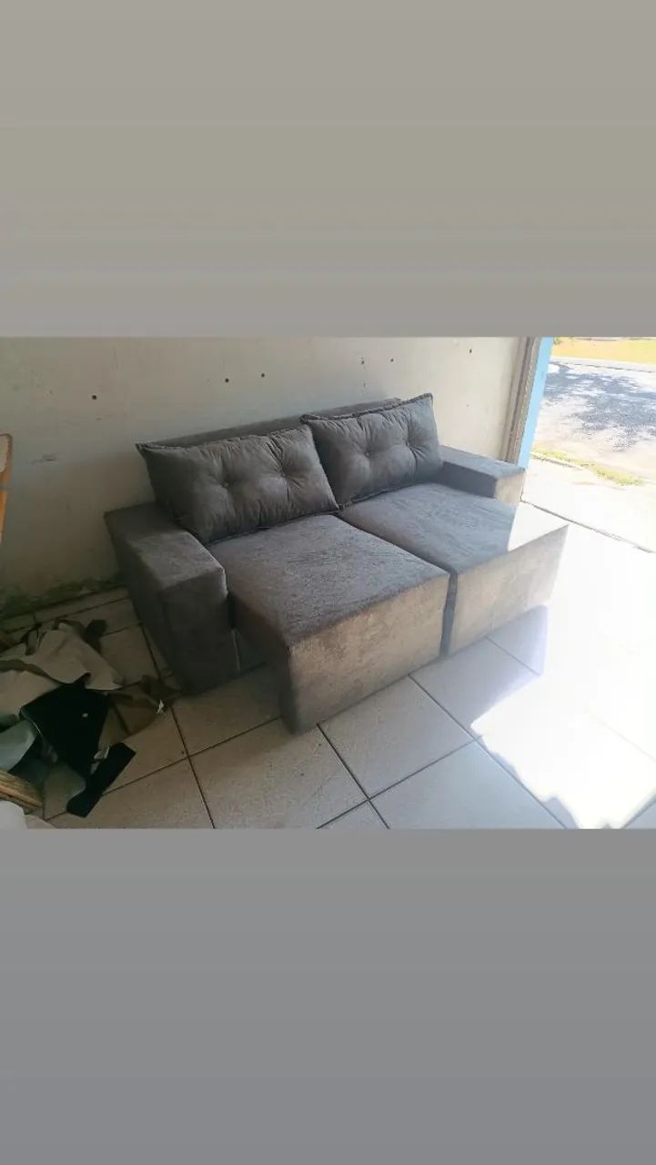 Vende se este sofá retrátil  - Foto 4