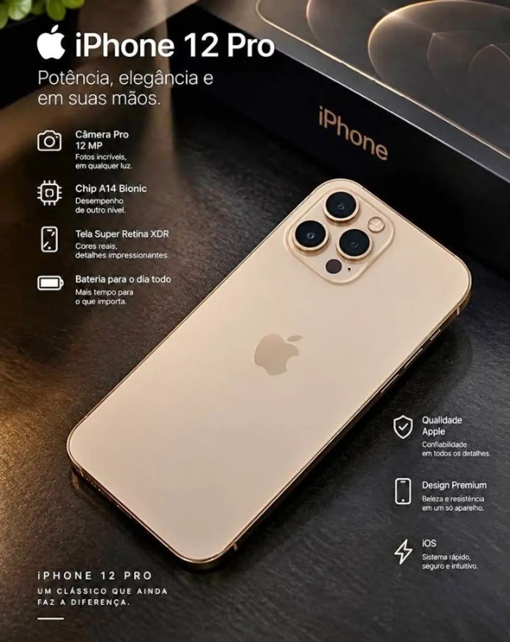 iPhone 12 Pro Max desbloqueado - Foto 4