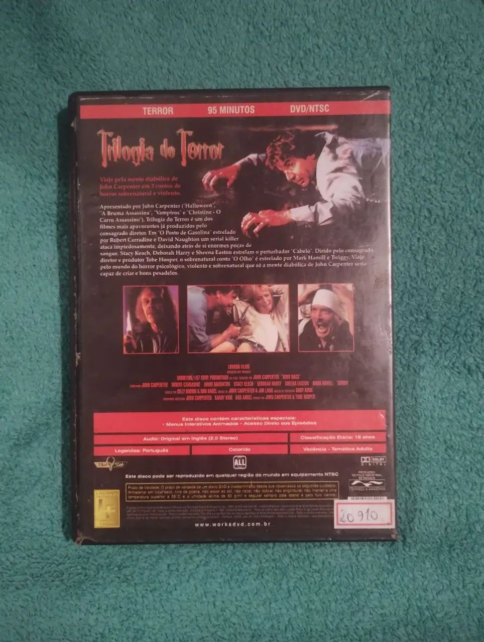 Trilogia do Terror - DVD - John Carpenter - Foto 2