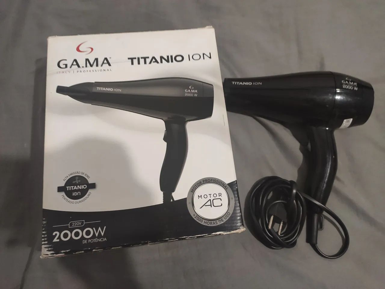 Secador titânio 2000w