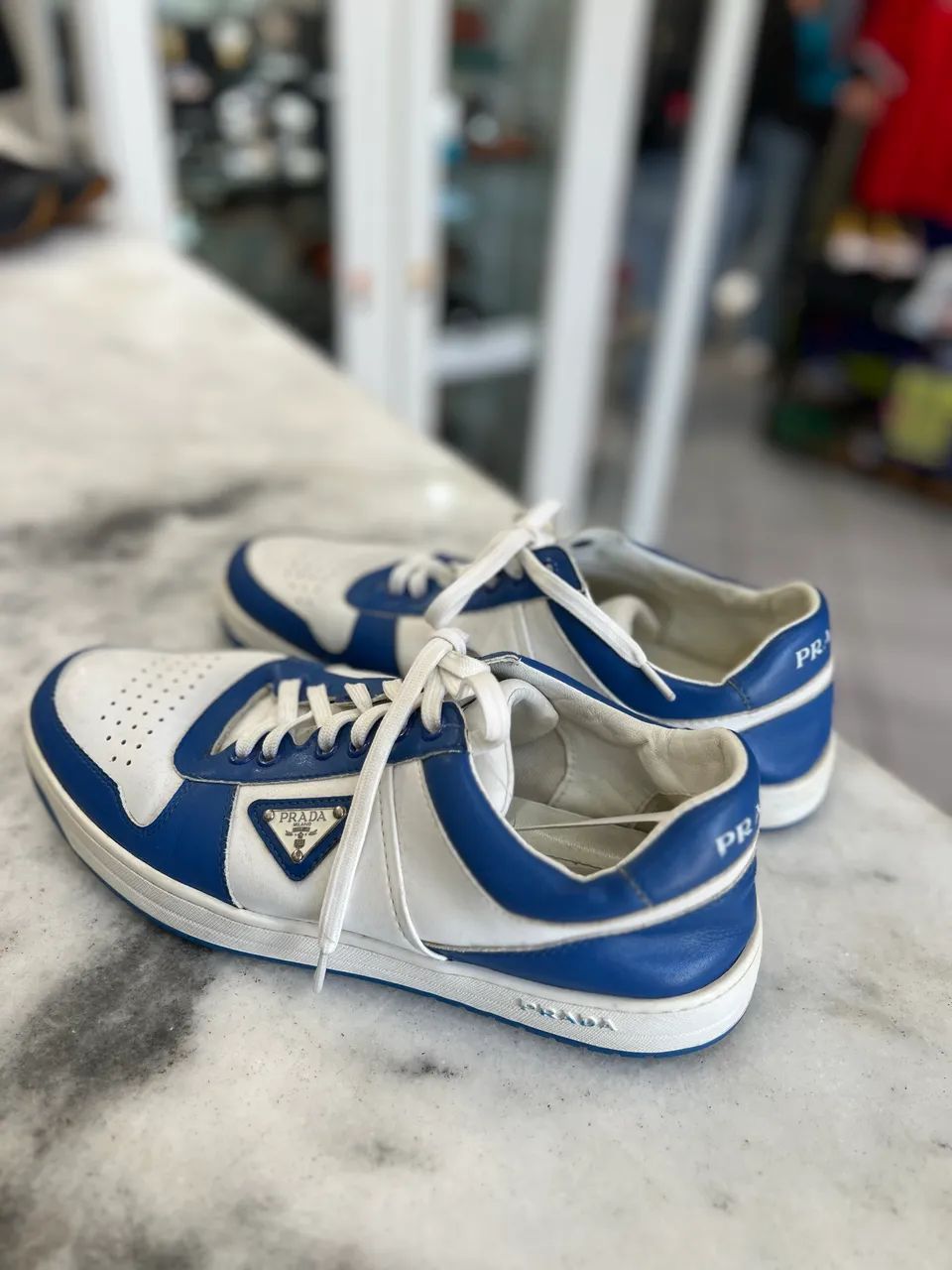 Prada Tênis Downtown Low Original T.43 - Foto 4