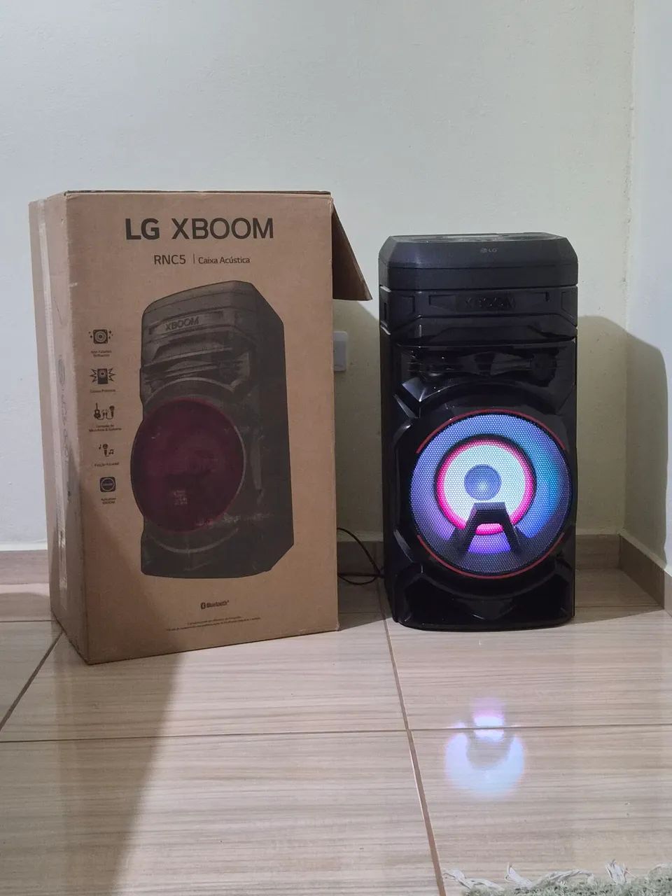 Caixa de som LG RNC5 BLUETOOTH FM