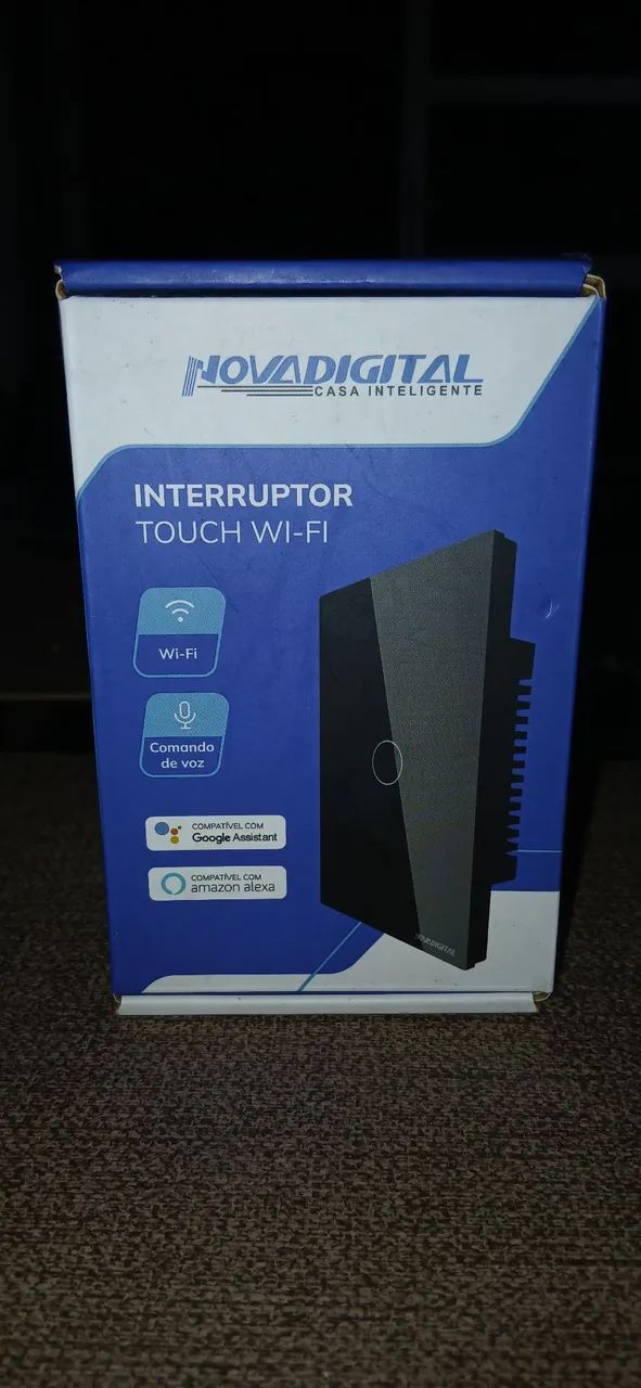 Interruptor 4 e 6 Botões Preto Touch Wi-fi Novadigital Tuya - Foto 2