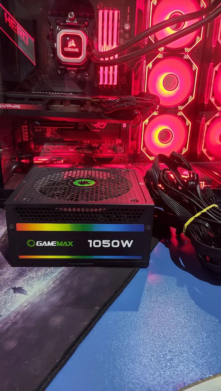 Fonte Gamemax 1050w full modular Gold