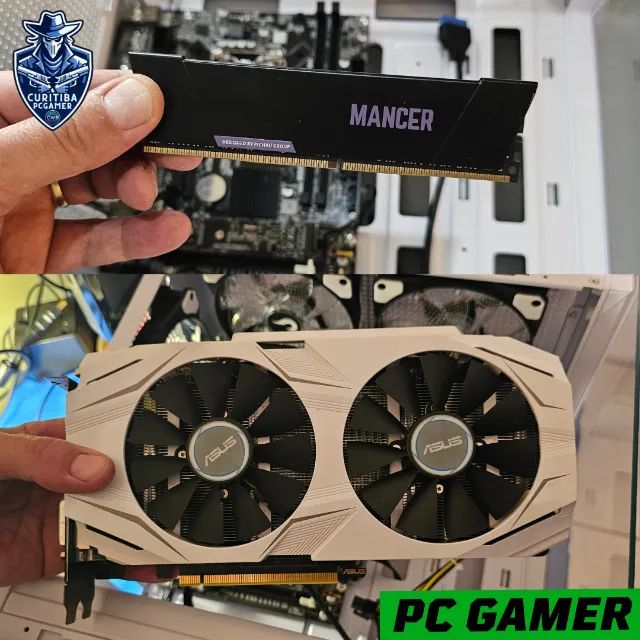 PC 20) PC Gamer Intel i5-8500 16GB NVMe GTX1060 6GB - Computadores