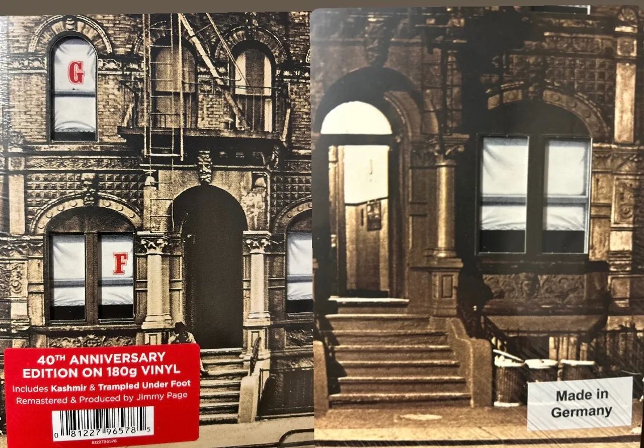 Disco Vinil Led Zeppelin Physical Graffiti - LP Duplo Importado - Foto 3