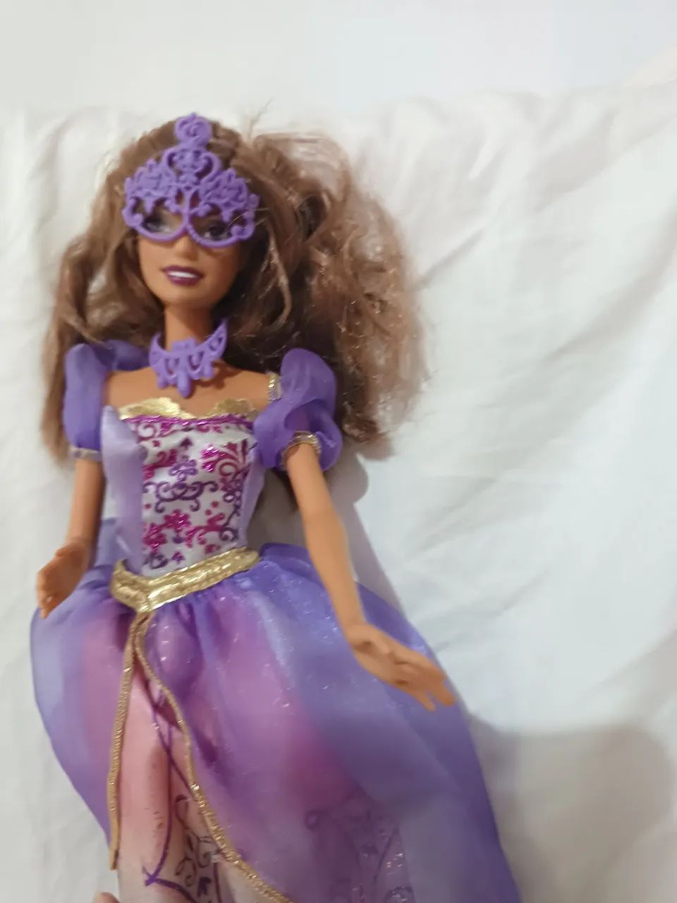 Boneca barbie  mosqueteira  perfeita .
