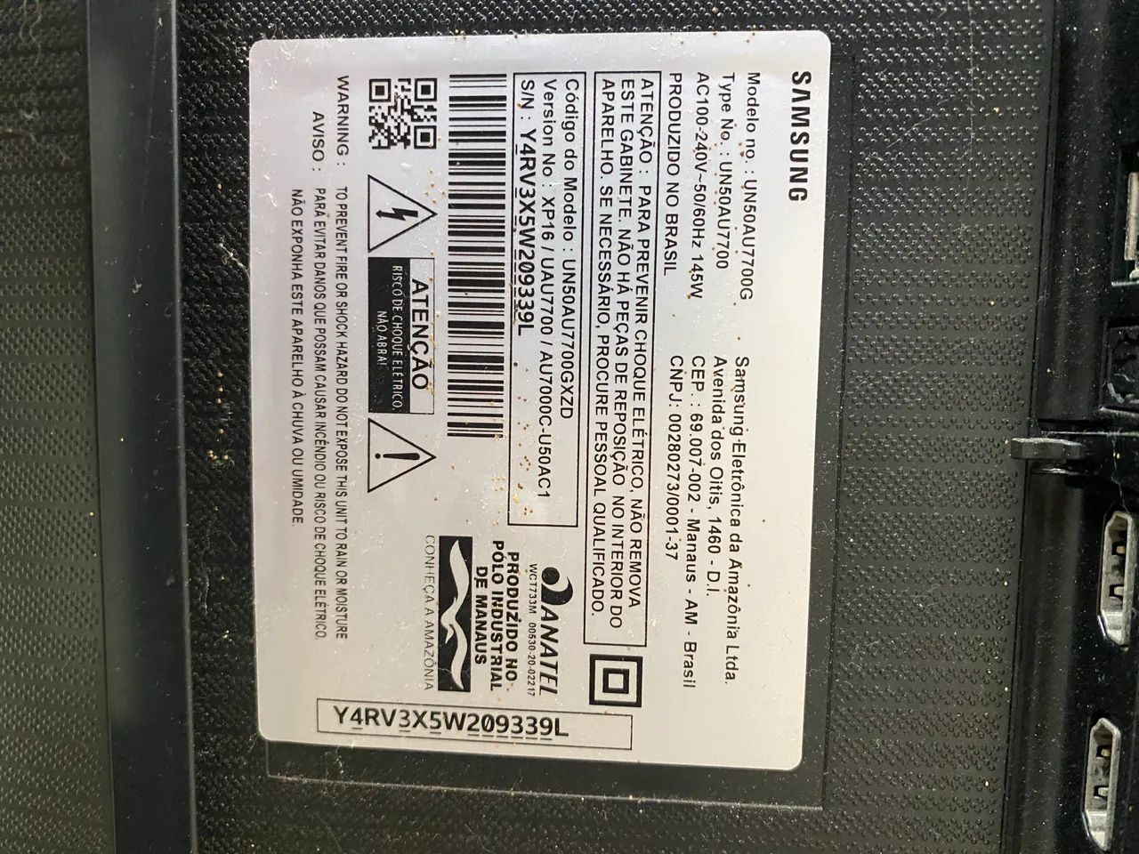 Tv 50 Polegadas Samsung Au7700 - Foto 3