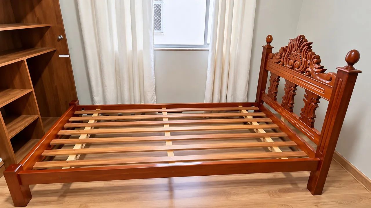 Cama de solteiro madeira maciça  - Foto 2