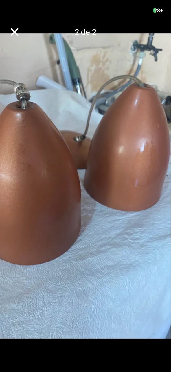 Vendo duas luminárias  - Foto 2