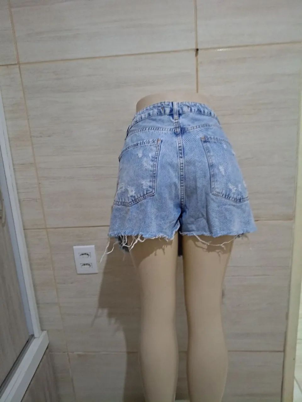 Short saia jeans  - Foto 3