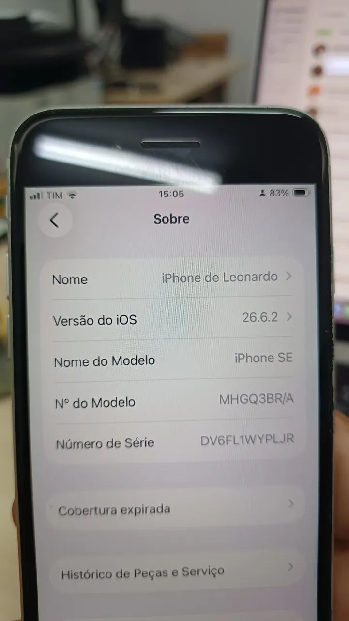 Vendo iPhone SE 2020 4G iOS 27 atualizado - Foto 3
