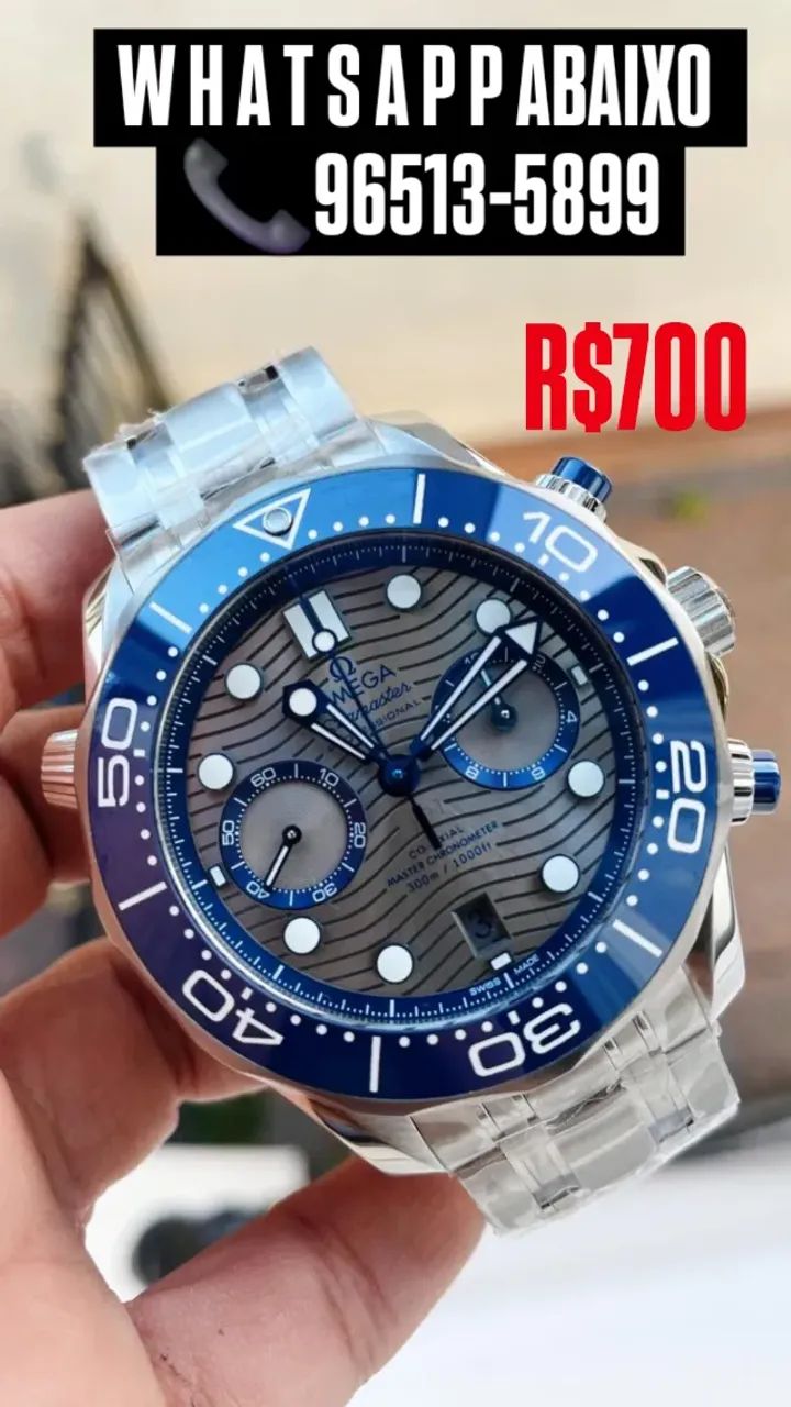 Relógio OMEGA SEAMASTER DIVER 300 MULTIFUNCIONAL DISPONÍVEL  - Foto 2